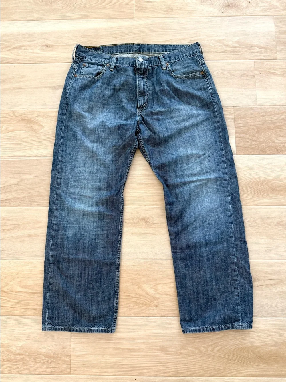 Levi's 569 Loose Straight Jeans Men's 36x30 Medium Wash Denim
